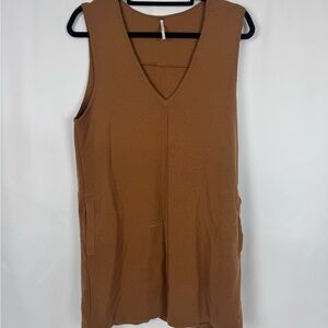 Free People Brown Mini Dress